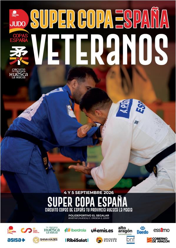 Supercopa de España de Judo Veteranos Huesca 05-09-26